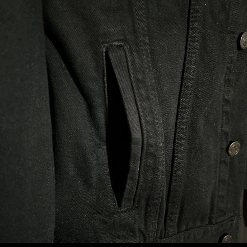 Able Black Jean Jacket - image 6